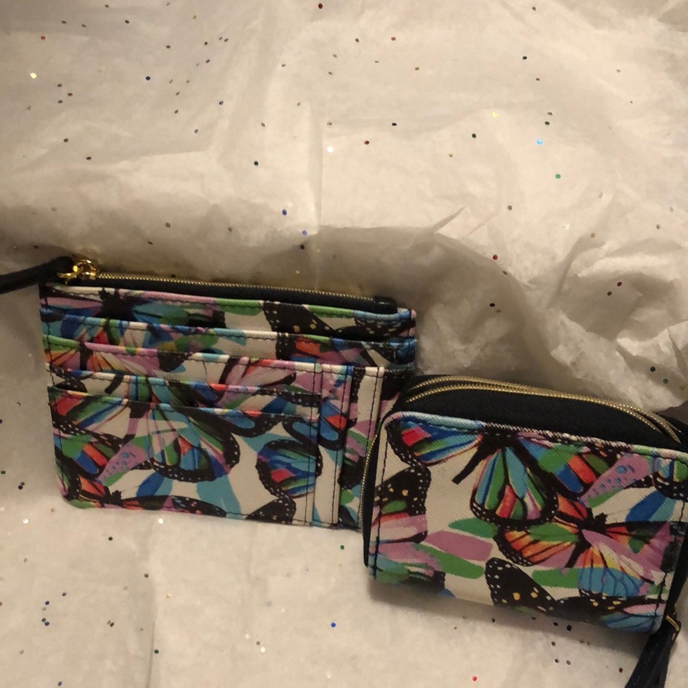 Multi colt wallet with Butterflies